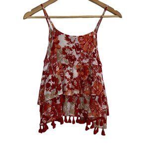 RAGA Tiered Tassel Tank Top